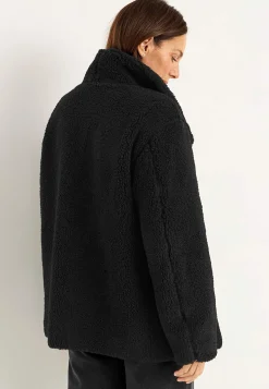 Fleecejakke med opretstående krave | Cellbes