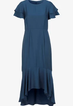 Flæsekjole med sommerfugleærmer