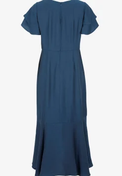 Flæsekjole med sommerfugleærmer