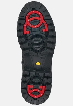 Foret ankelstøvle med udtrækkelige crampons