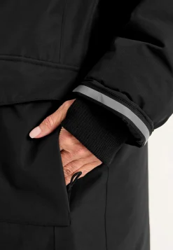 Funktionel, varmt foret, lang parka | Cellbes