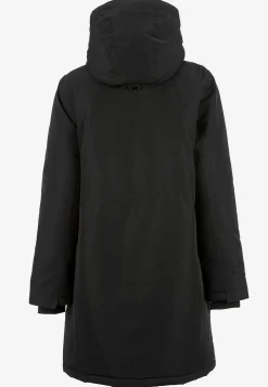 Funktionsjakke med syet hætte