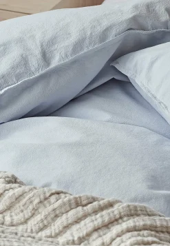 Garnfarvet sengesæt