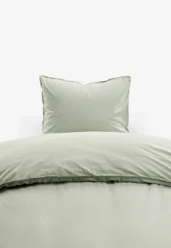 Garnfarvet sengesæt 150x210 cm