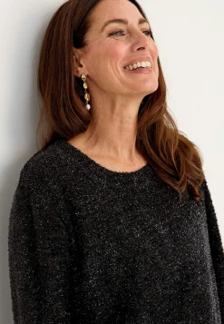 Glitrende, strikket trøje | Cellbes