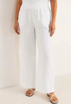 Hørbukser Premium med brede ben