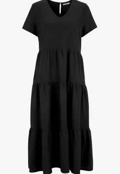 Hørkjole med volanter | Cellbes