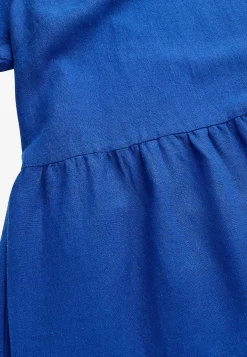 Hørkjole med volanter | Cellbes