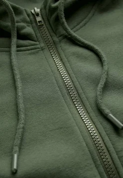 Hættetrøje med lynlås