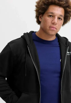 Hættetrøje med lynlås