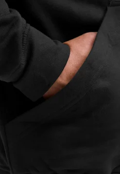 Hættetrøje med lynlås