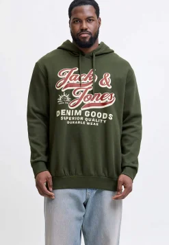 Hættetrøje med tryk