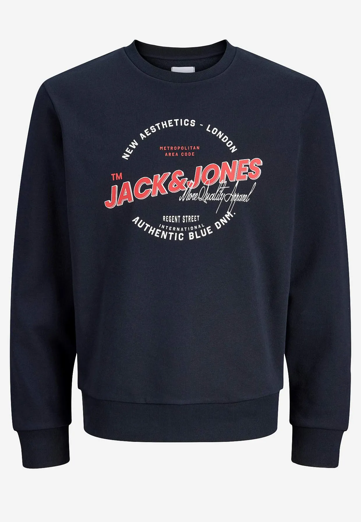 Hættetrøje med tryk