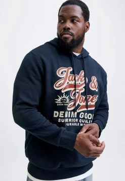 Hættetrøje med tryk