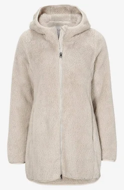 Hyggelig fleecejakke med hætte | Cellbes