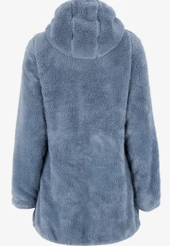 Hyggelig fleecejakke med hætte | Cellbes