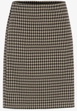 Jacquardmønstret nederdel