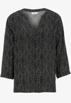 Jacquardvævet bluse | Cellbes