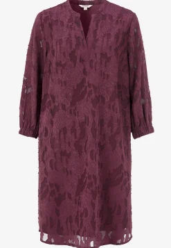 Jacquardvævet, næsten gennemsigtig kjole | Cellbes