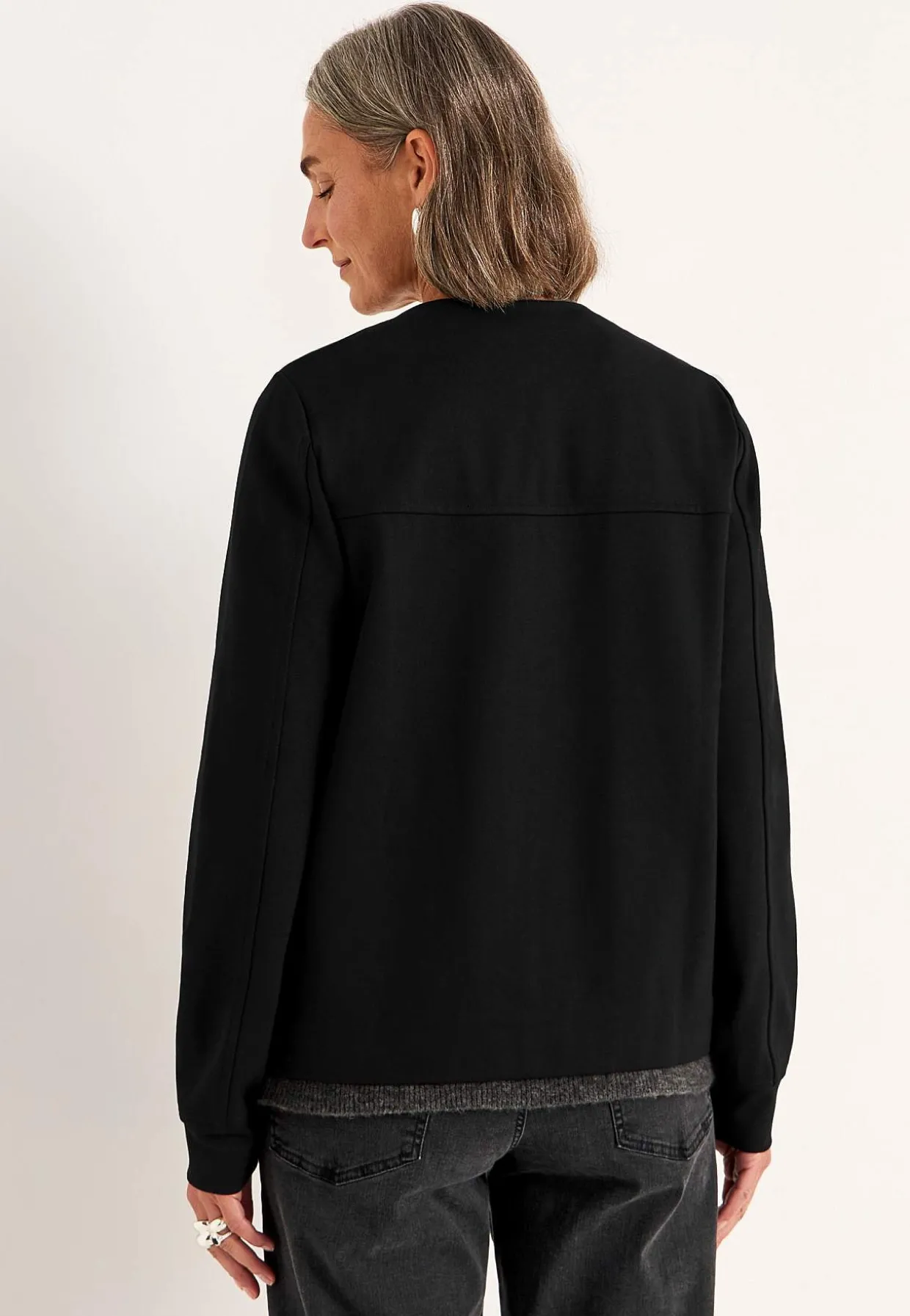 Jakke Premium i Punto di Roma jersey Mona | Cellbes