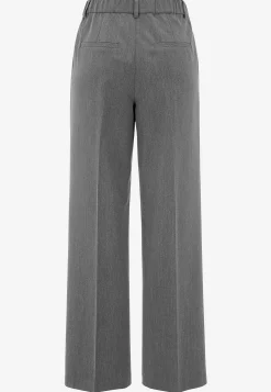 Jakkesætsbukser med pressefold Pia