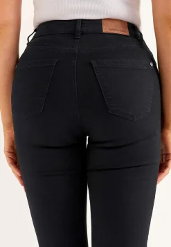 Jeans i denim med superstræk Ella