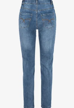 Jeans med elastik i siderne Elsa | Cellbes