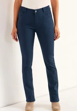 Jeans med elastisk talje