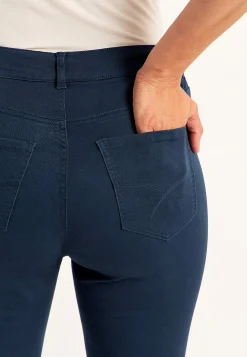 Jeans med elastisk talje