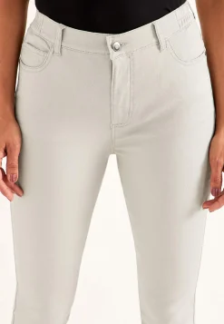 Jeans med elastisk talje