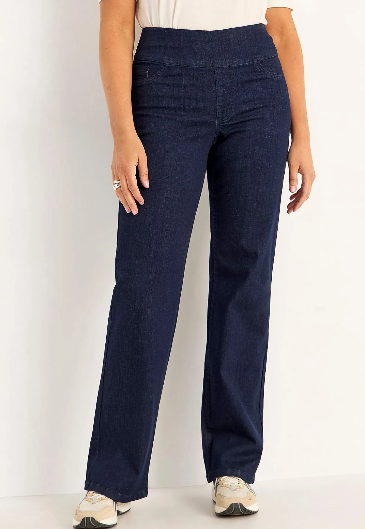 Jeans med høj elastisk talje Elisa