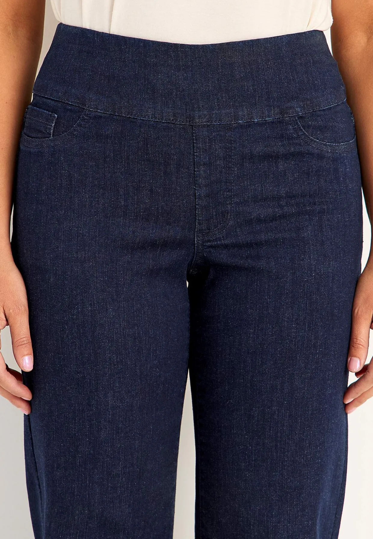 Jeans med høj elastisk talje Elisa