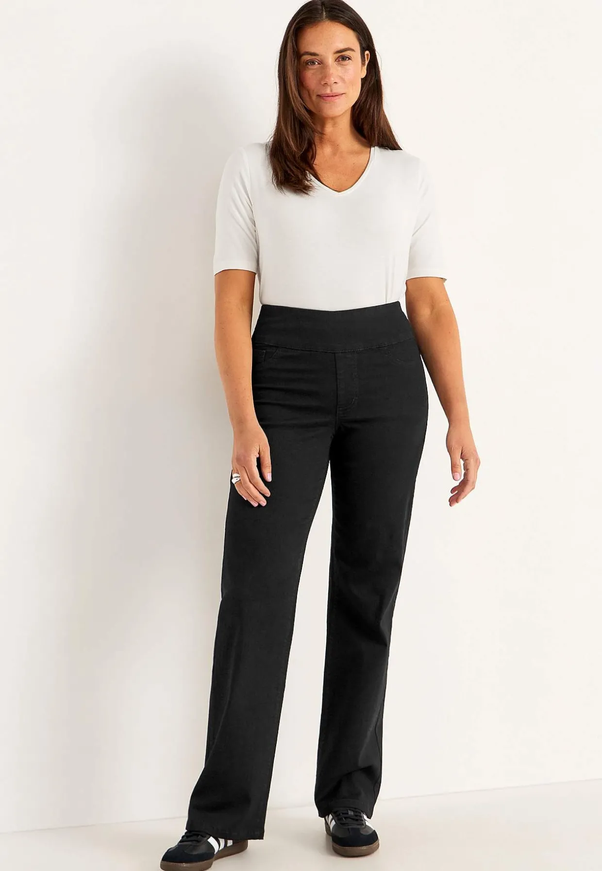 Jeans med høj elastisk talje Elisa