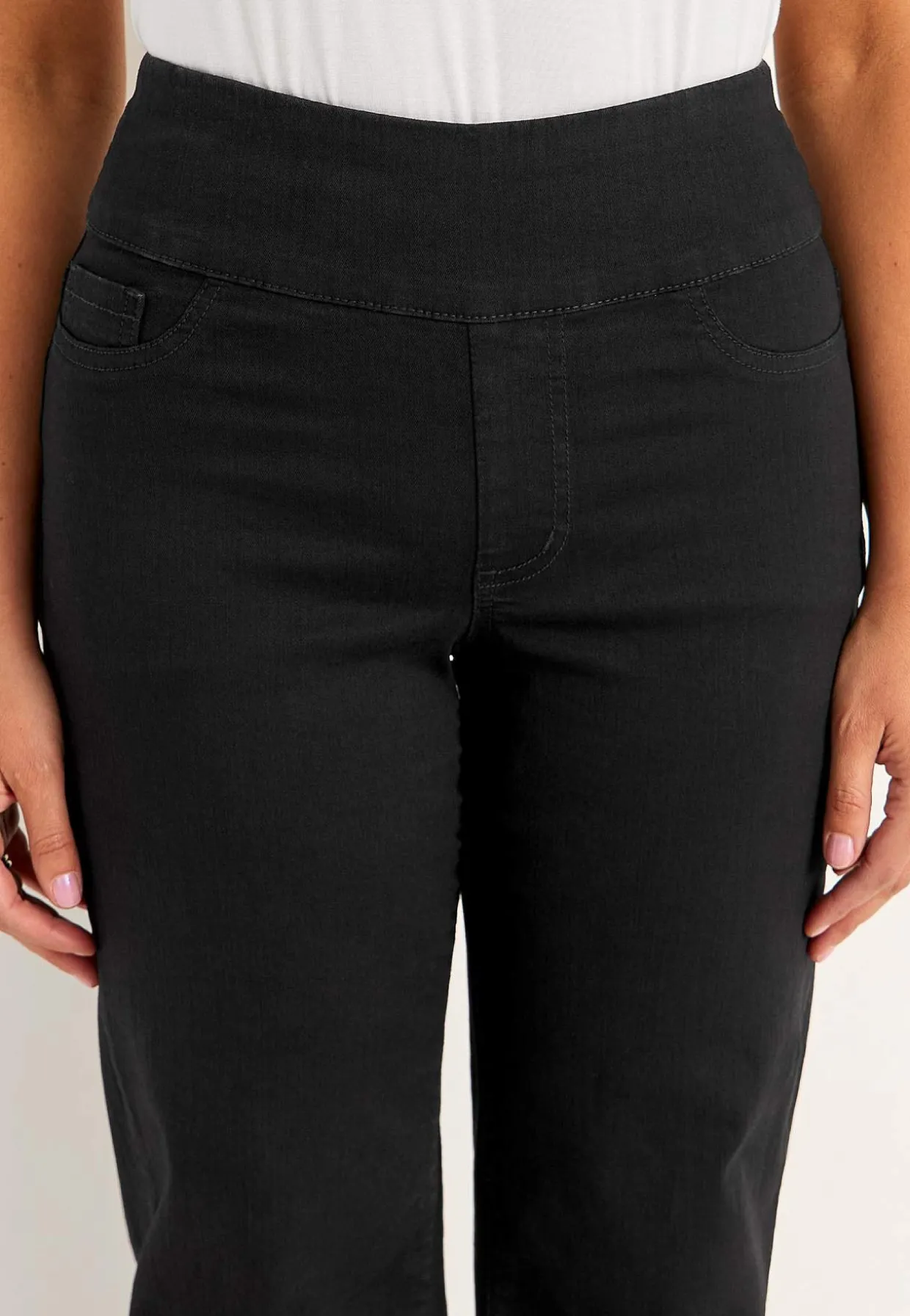 Jeans med høj elastisk talje Elisa