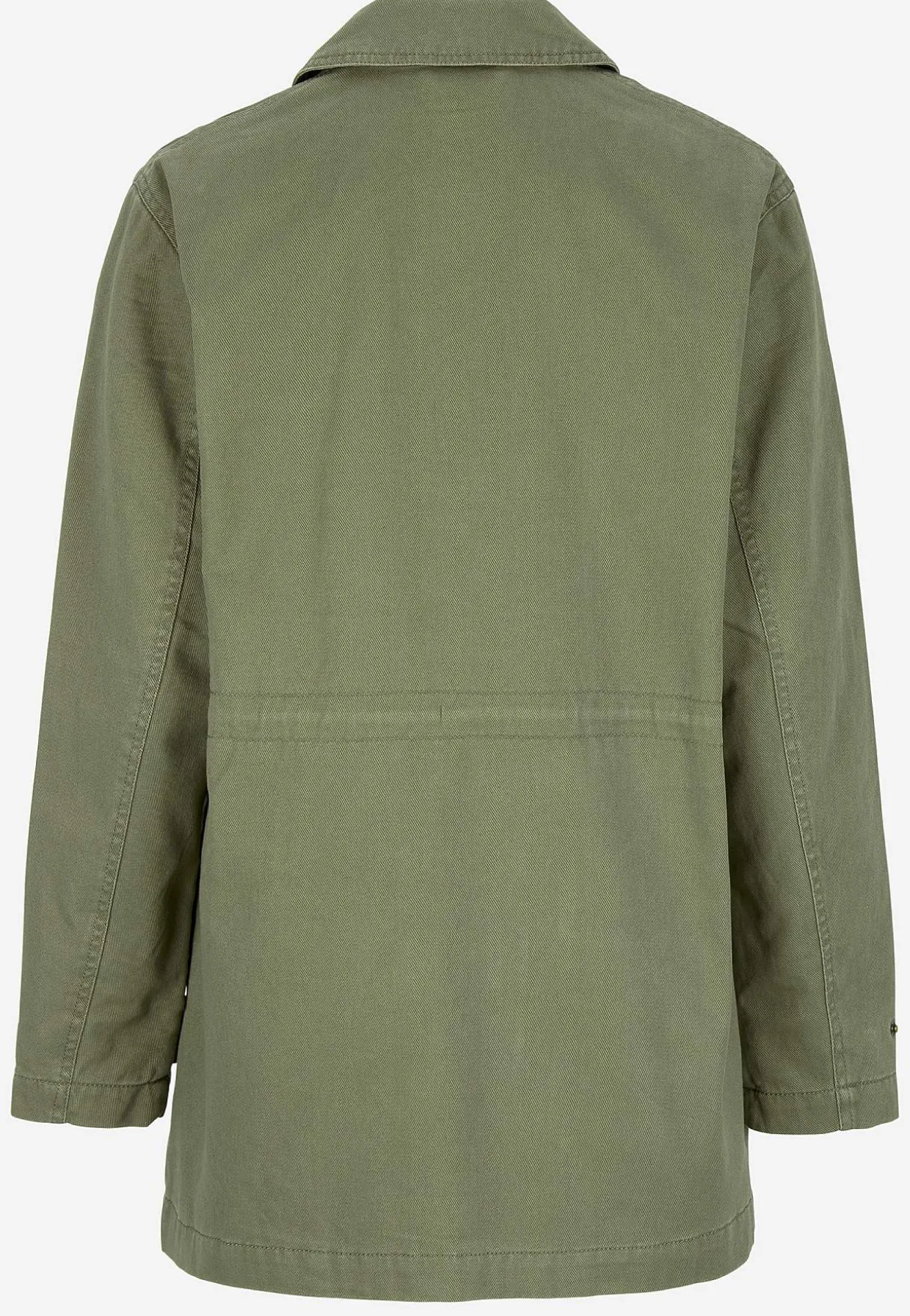 Jeansjakke med lynlås