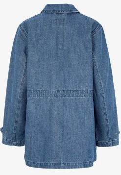 Jeansjakke med lynlås | Cellbes