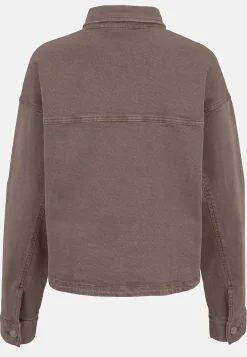 Jeansjakke med stræk