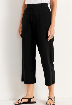 Jerseybukser i blød bomulds- og modalblanding