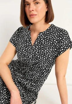 Jerseykjole med bindebånd