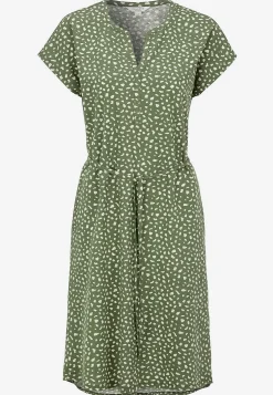 Jerseykjole med bindebånd