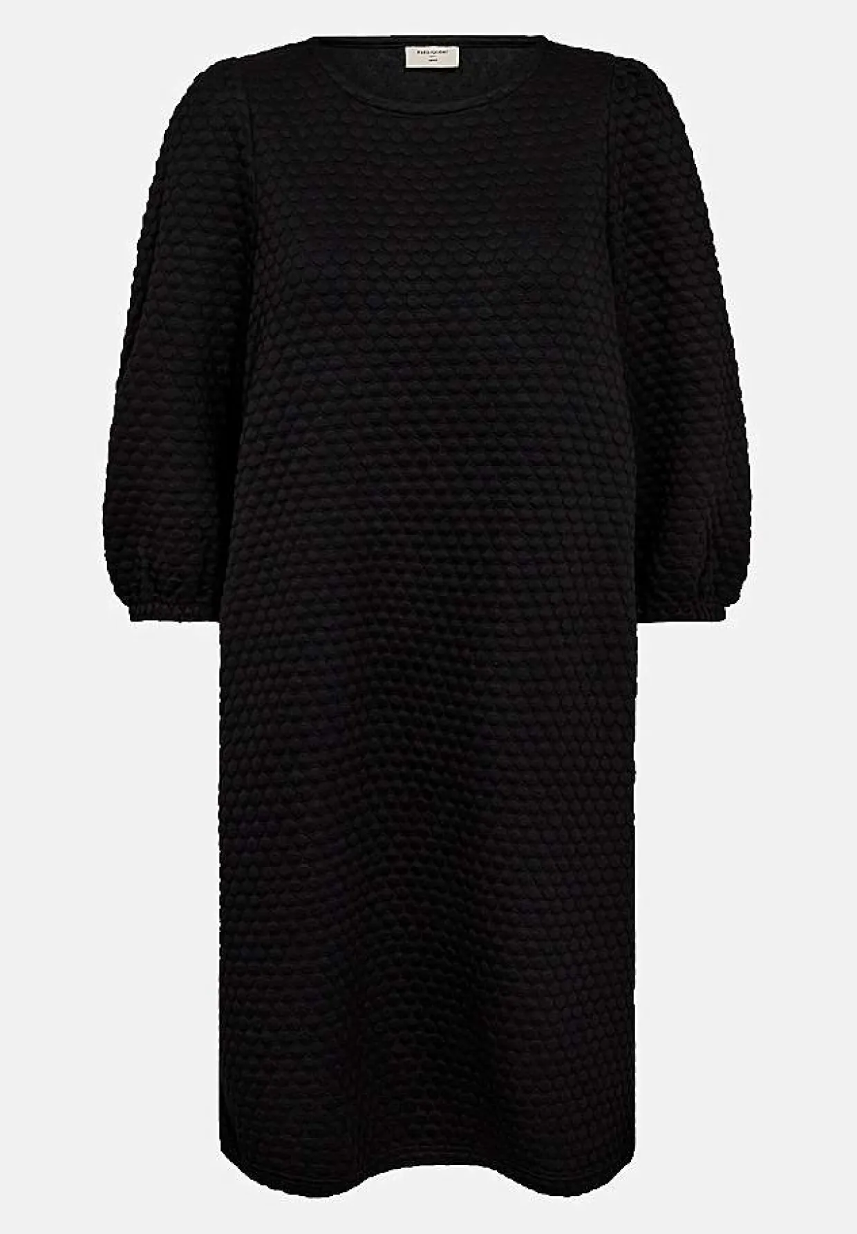 Jerseykjole med 3D-struktur