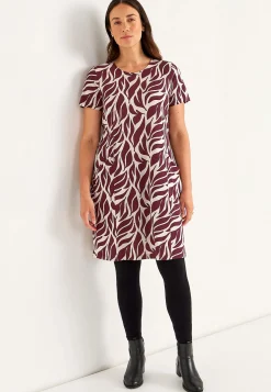 Jerseykjole med lommer