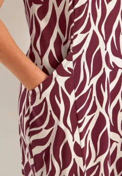 Jerseykjole med lommer