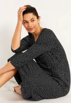 Jerseykjole med lommer