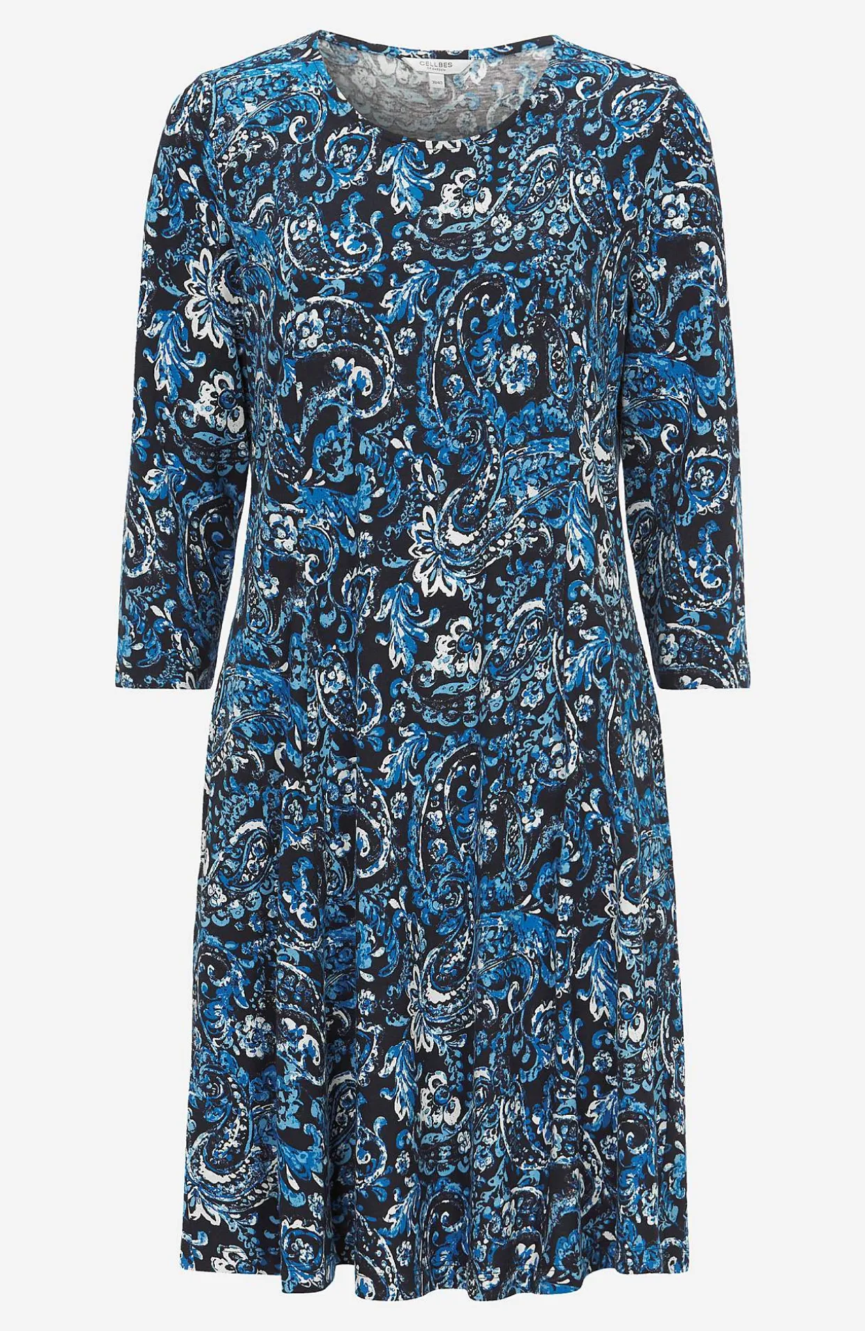 Jerseykjole med lommer