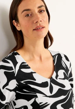 Jerseykjole med prinsessesnit