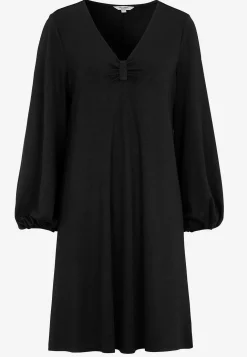 Jerseykjole med rynkedetalje