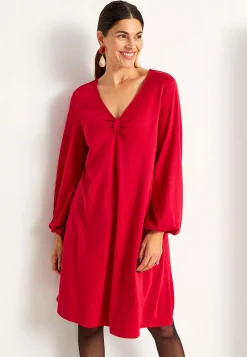 Jerseykjole med rynkedetalje | Cellbes