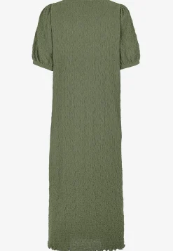 Jerseykjole med struktur