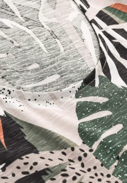 Jerseykjole med volant